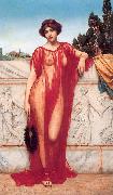 John William Godward Athenais oil on canvas